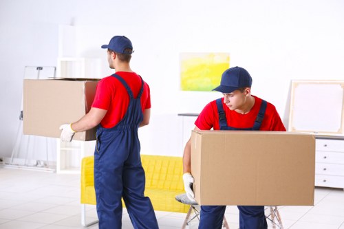 Moving truck service in Chelsea with professional equipment